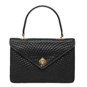 Bally Leather Handbag Black